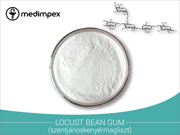 Locust bean gum (szentjánoskenyérmagliszt) - élelmiszeripar